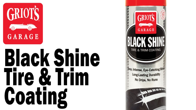 Griot's Garage Black Shine XL Tire & Trim Coating: High Gloss Shine,  Wide-Spray For Truck & SUV Tires, 21.5 OZ 10850 - Advance Auto Parts