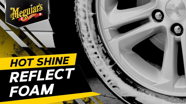 Meguiar's on X: Our new Hot Shine Reflect Tire Spray is
