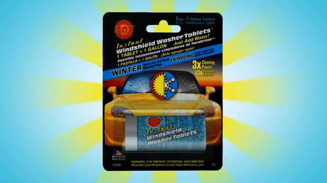 303® Instant Windshield Washer Tablets: Keep Your Windshield Clean and  Clear Commercial