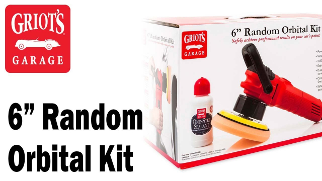 Griot's Garage 6 Random Orbital Polisher Kit