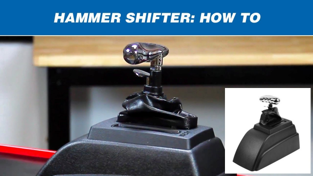 How to Shift a B&M Hammer Shifter How to Shift a B&M Hammer Shifter. 

The Hammer shifter may just be the most comfortable automatic shifter you can buy. The unique design easily fits small or large hands and provides the appropriate wrist angle. The multi-position trigger is spoon-shaped for easy operation in a multitude of grip positions. The result is a shifter which is perfect for all new-generation vehicles and street rods where style is not just form, but function.