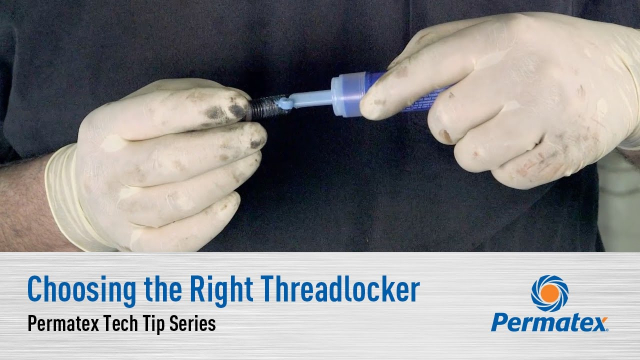 Choosing the Right Threadlocker: Permatex Tech Tip Series Curtis Haines, Permatex Associate Innovations Manager, walks through the different types of threadlockers for automotive applications and how to find the right type of threadlocking material for the repair job you're working on.