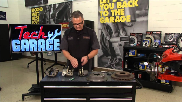 How Properly to Lubricate a Caliper - Ultra Disc Break Caliper Lube | Permatex Permatex Ultra Disc Brake Caliper Lube featured on Tech Garage while discussing different brake caliper designs.

Permatex Ultra Disc Brake Caliper Lube is an environmentally-friendly, green, no melting, synthetic lubricant. It is formulated to lubricate under the most adverse brake conditions, assuring that critical caliper pins, sleeves, bushings and pistons remain lubricated throughout pad life.