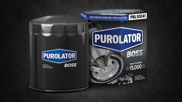 The Next Generation of Oil Filtration – PurolatorBOSS™ Oil Filters PurolatorBOSS™ premium oil filters deliver peak performance with 99% Dirt Removal Power™ for maximum engine protection. BOSS features 100% full synthetic media with our innovative SmartFUSION Technology™, featuring a fully integrated, polymer reinforced filter media for extended mileage and performance.
