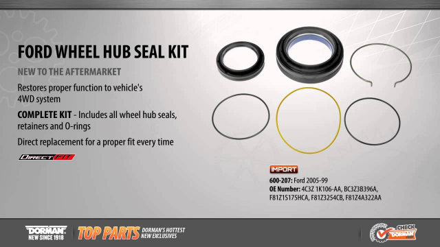 Wheel Hub Seal Kit