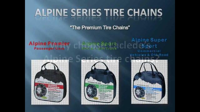Laclede Alpine Sport Light Truck and SUV Hoop Style Tire Chains (1 Pair)  2324 - Advance Auto Parts