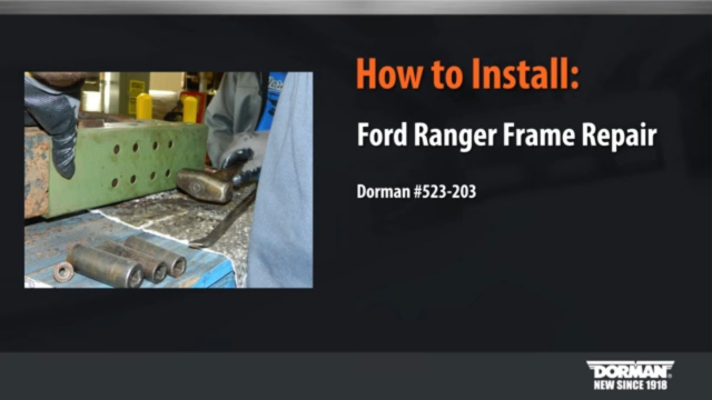 Rear Right Position Frame Repair Kit