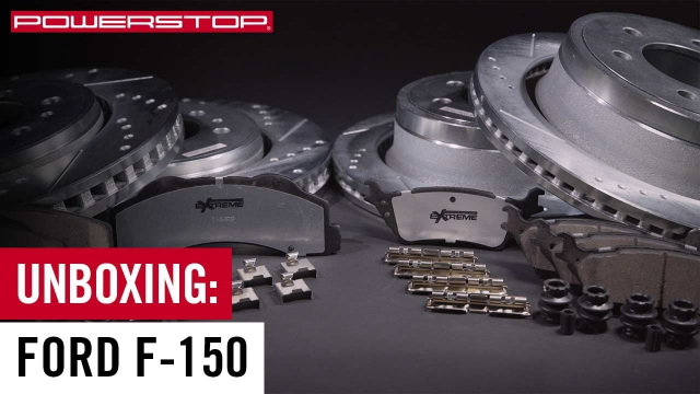 PowerStop Front Carbon-Fiber Ceramic Disc Pad And Rotor: Brake Kit