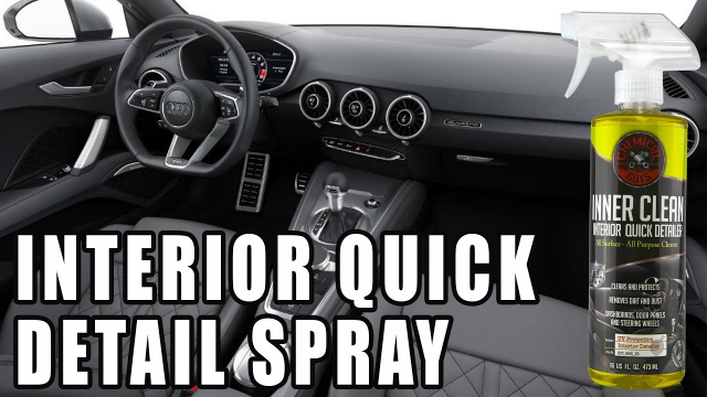  Chemical Guys SPI_663_16 InnerClean Quick Detailer with  Pineapple Scent, High Performance Interior and Dashboard Cleaner, Dust  Repellent, Easy to Use Non Greasy Formula, 16 fl oz : Automotive