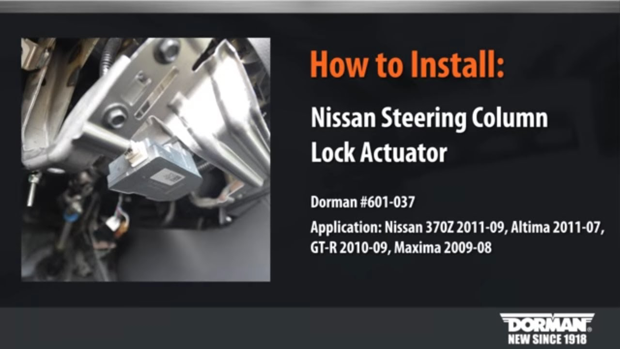 Steering Column Lock Actuator Repair by Dorman Products