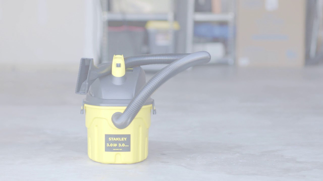 stanley 3 gallon 3.0 peak hp wet dry vac