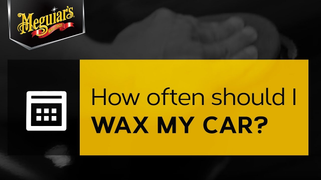Ask Meguiar's: How Often Should I Wax My Car? There are too many variables for us to tell you how often you need to wax your car such as the environment, is your car parked outside, is it garage kept, is it a show car or your daily driver? A good general rule of thumb is to wax your car every season or every three months with either a carnauba wax or synthetic wax to ensure you have plenty of protection on your paint.