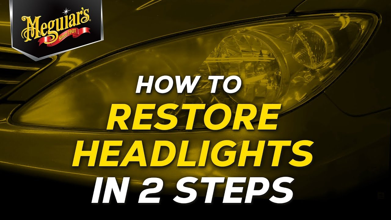 Meguiars G2980 Heavy Duty Headlight Restoration Kit