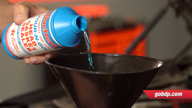 How to Use BlueDevil Pour-N-Go Head Gasket Sealer Learn how to use BlueDevil Pour-N-Go Head Gasket Sealer.