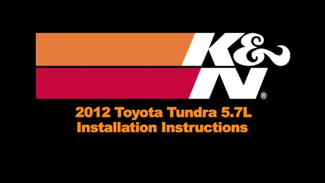 Toyota Tundra 5.7L [#63-9036] Air Intake Installation Air Intake Installation Video for Toyota Tundra 5.7L