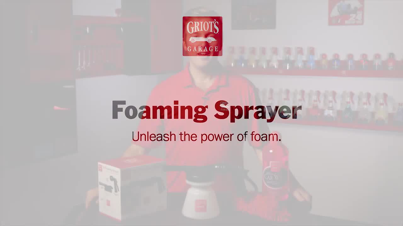 Griot's Garage Brilliant Finish Foaming Sprayer: The Easy, Safe, Fast Way  To Wash Your Car, Foam Sprayer 51140 - Advance Auto Parts