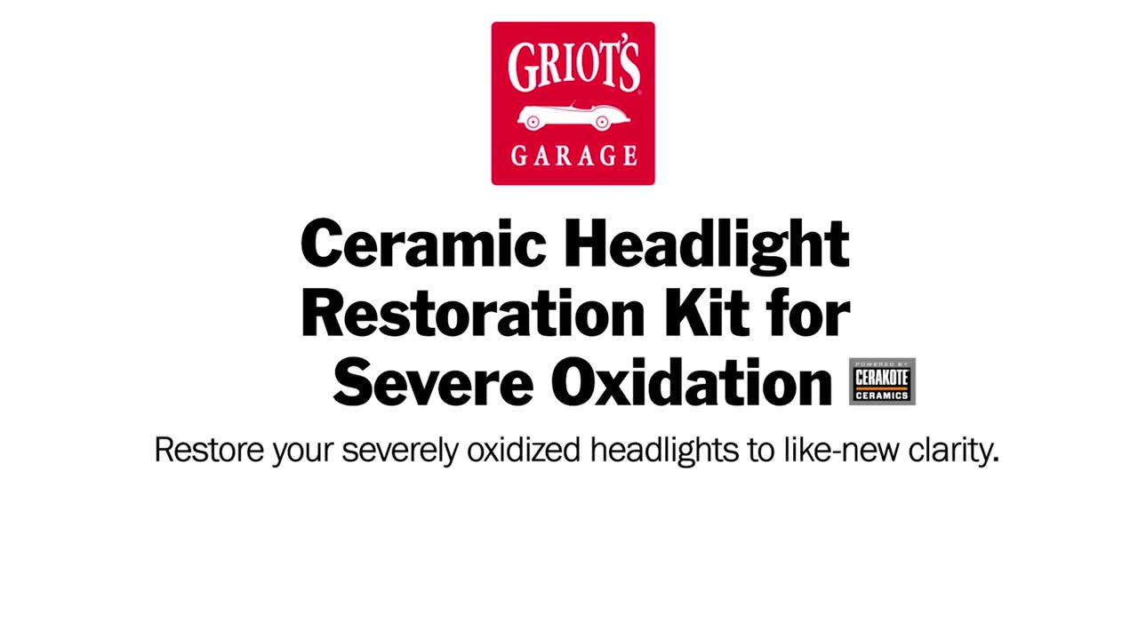 CERAKOTE Ceramic Headlight Restoration Kit 