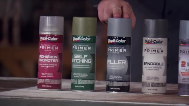 Dupli-Color Primers How-To Video-Part 2 Need to retouch, restore, or refinish your ride? Dupli-Color® has you covered from the start with a range of primers to fit any project. In this project, Mark will be showcasing when and where to use Dupli-Color's Self-Etching Primer, Filler Primer and Primer Sealer.