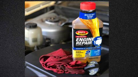 High Mileage Engine Repair Bar's Leaks High Mileage Engine Repair contains a combination of the best performance additives to repair these most common oil-related problems. Engine Repair restores lost compression and power, reduces noise and oil consumption, while improving the performance of worn cylinders, rings, bearings and seals.