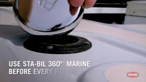 Sta-Bil 360 Marine Ethanol Treatment and Stabilizer How To Use STA-BIL 360° Marine keeps your boat running smoother and stronger by cleaning and protecting its fuel system. One ounce treats up to ten gallons of fuel in boats, jet skis, and other watersport engines. Use it with every fill-up to increase power and protect against ethanol-blended fuels.
