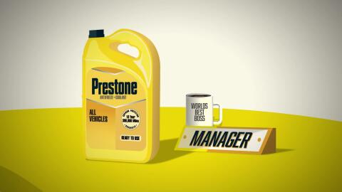 Prestone Antifreeze+Coolant | Prestone Answers | How Prestone Protects Your Engine Prestone explains the impact Antifreeze+Coolant has on your engine is essential and how using Prestone Antifreeze+Coolant can prevent costly repairs to your engine.