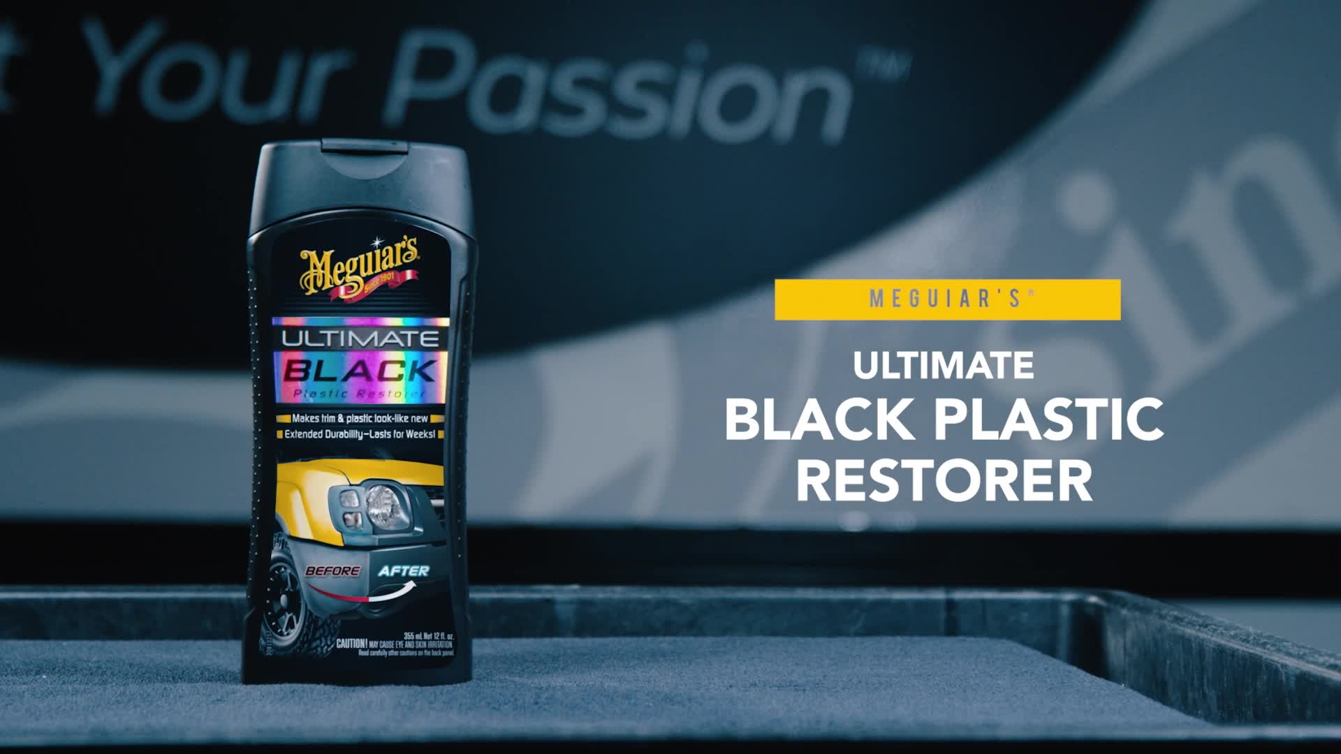 Meguiar's Ultimate Black Plastic Restorer, 355-mL