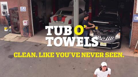 Tub O' Towels 90 count