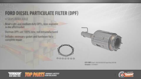 Function of the diesel particulate filter (DPF)