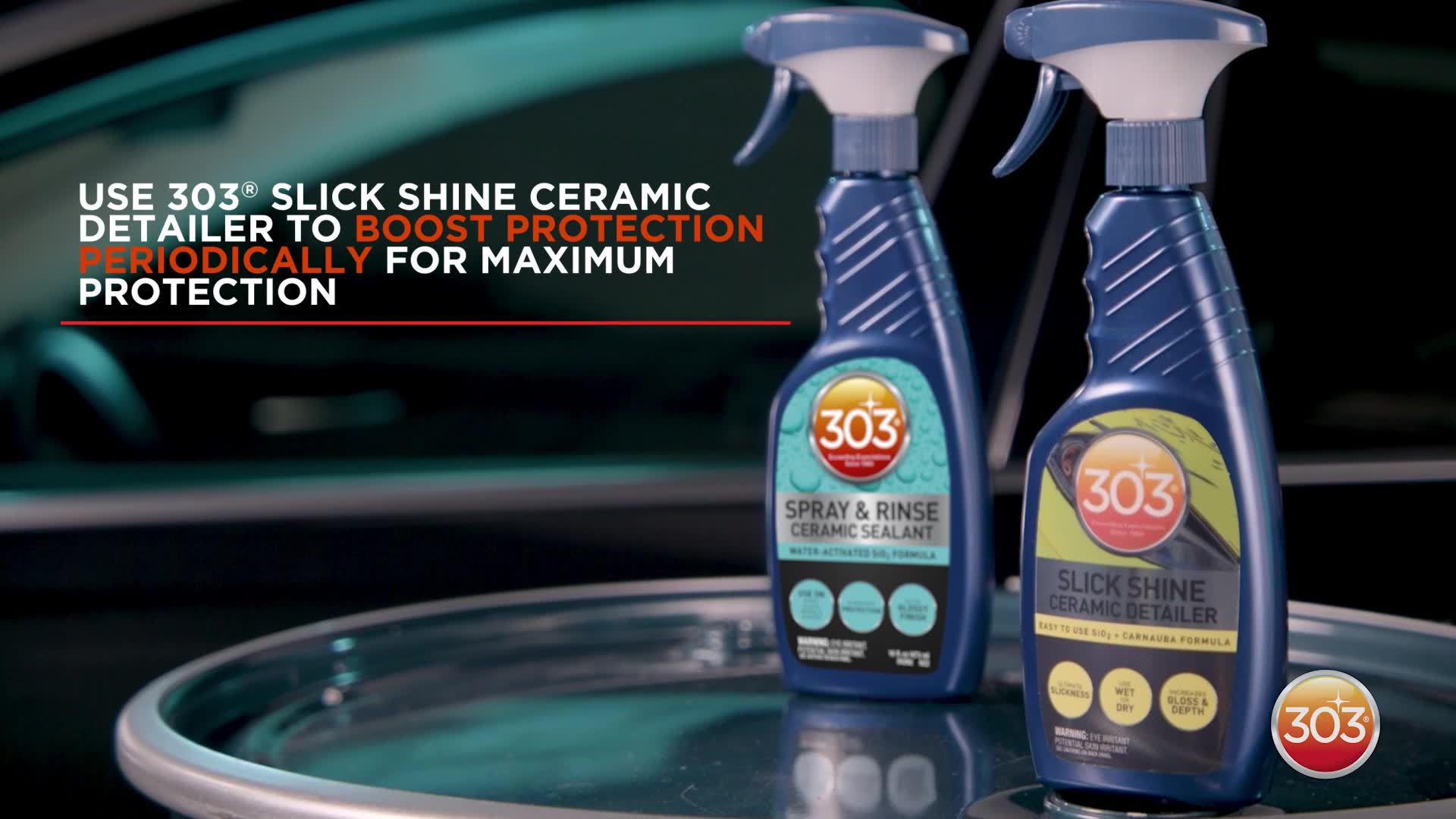 303 Ceramic Spray and Rinse Sealant - Explainer