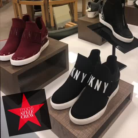 DKNY Wedge Sneaker - Macys Style Crew