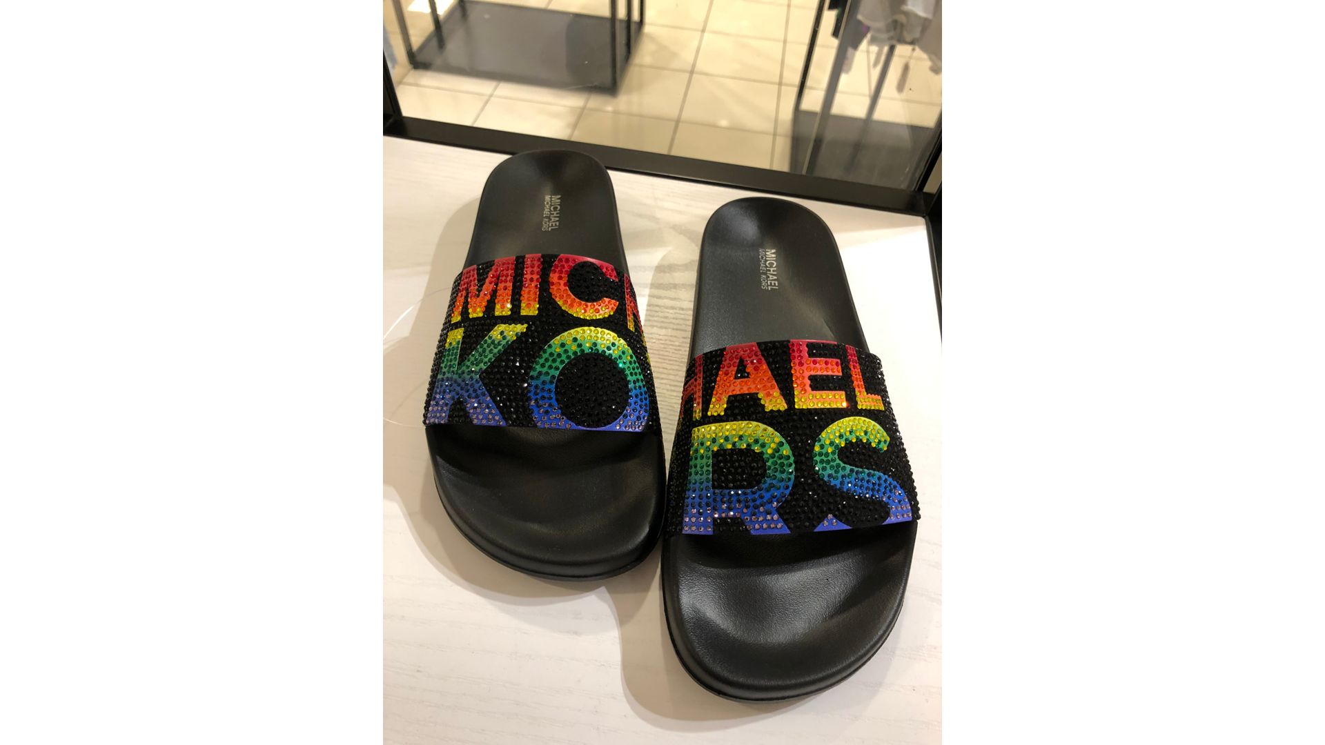 michael kors pride sandals