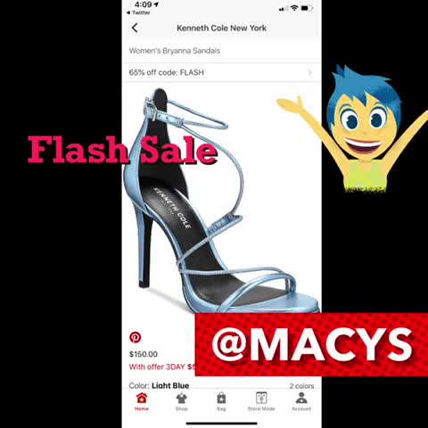 macy's women's shoes flash sale