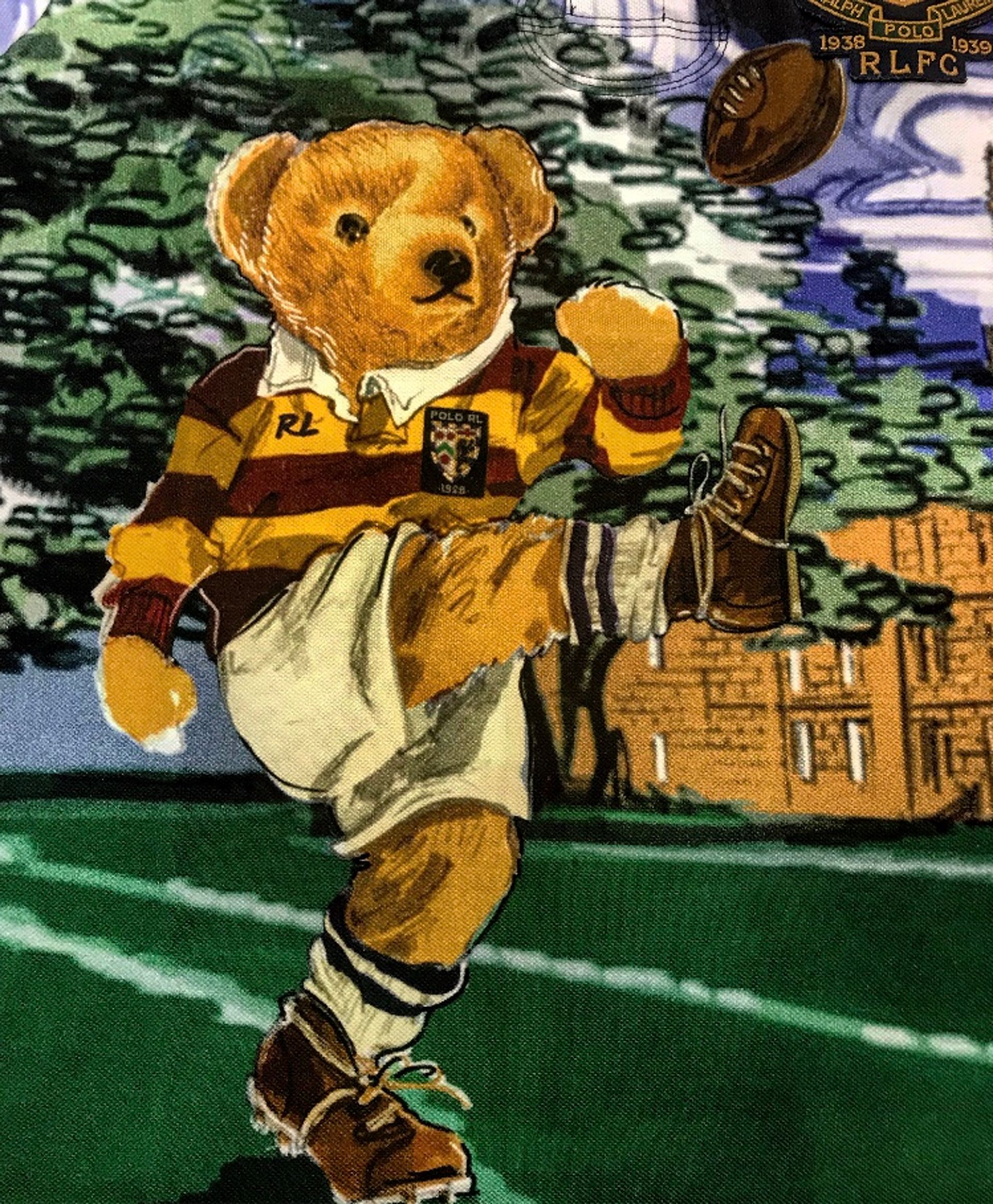 rugby bear polo shirt