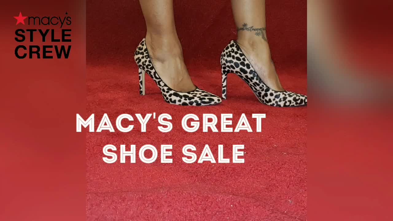 macy's great shoe sale 2019