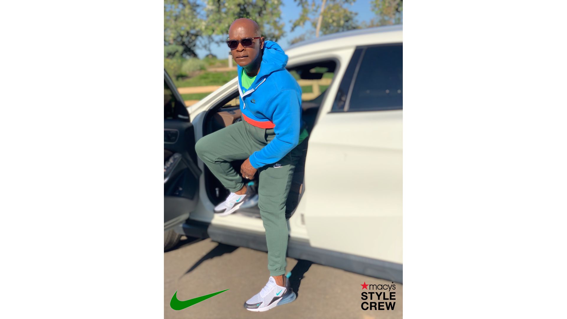 macy's nike sweatsuit