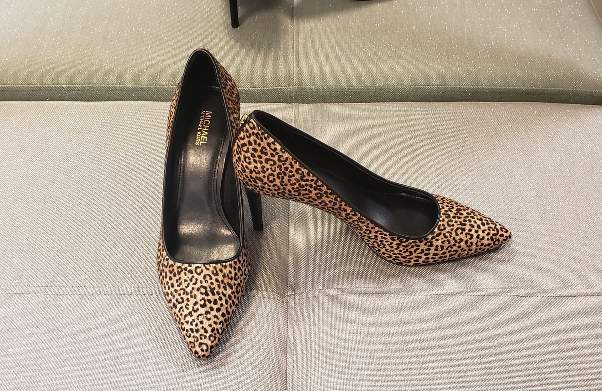 Michael Kors cheetah heels - Macys 