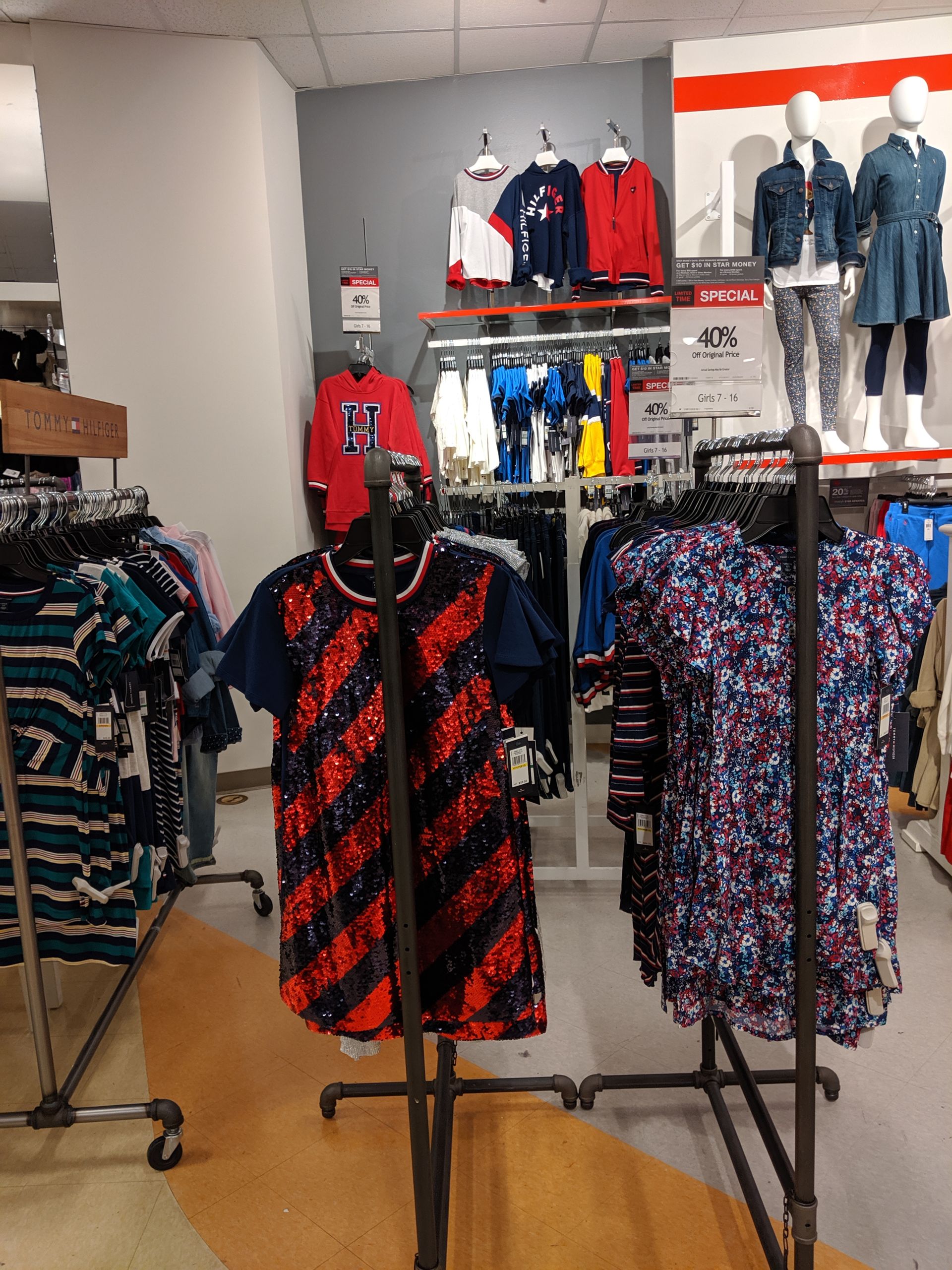 tommy hilfiger outlet dresses