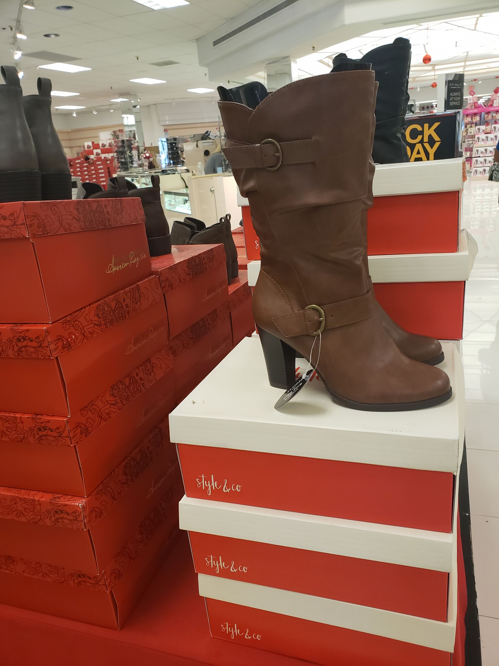macy's boots style and co