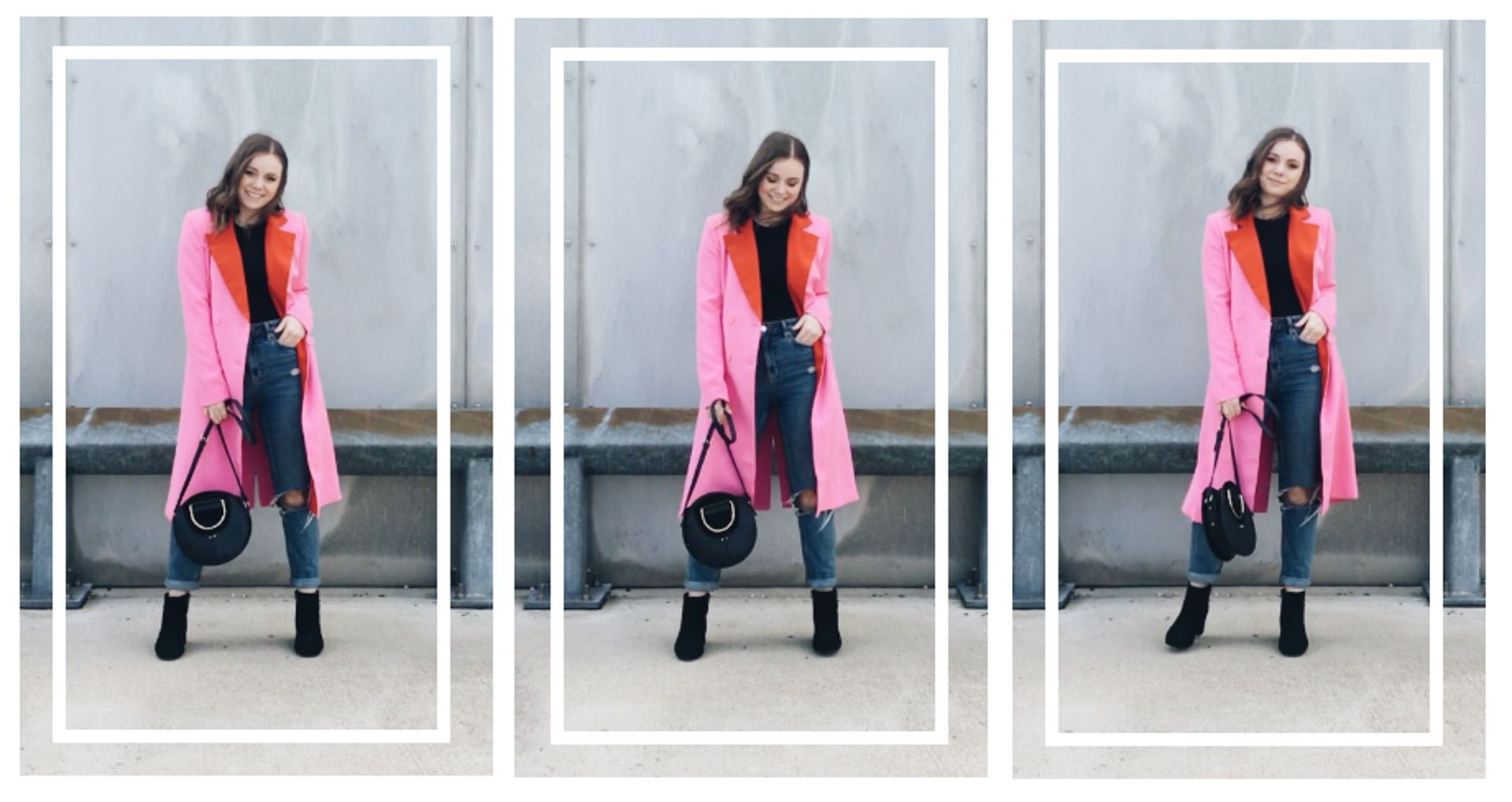 macys pink coat