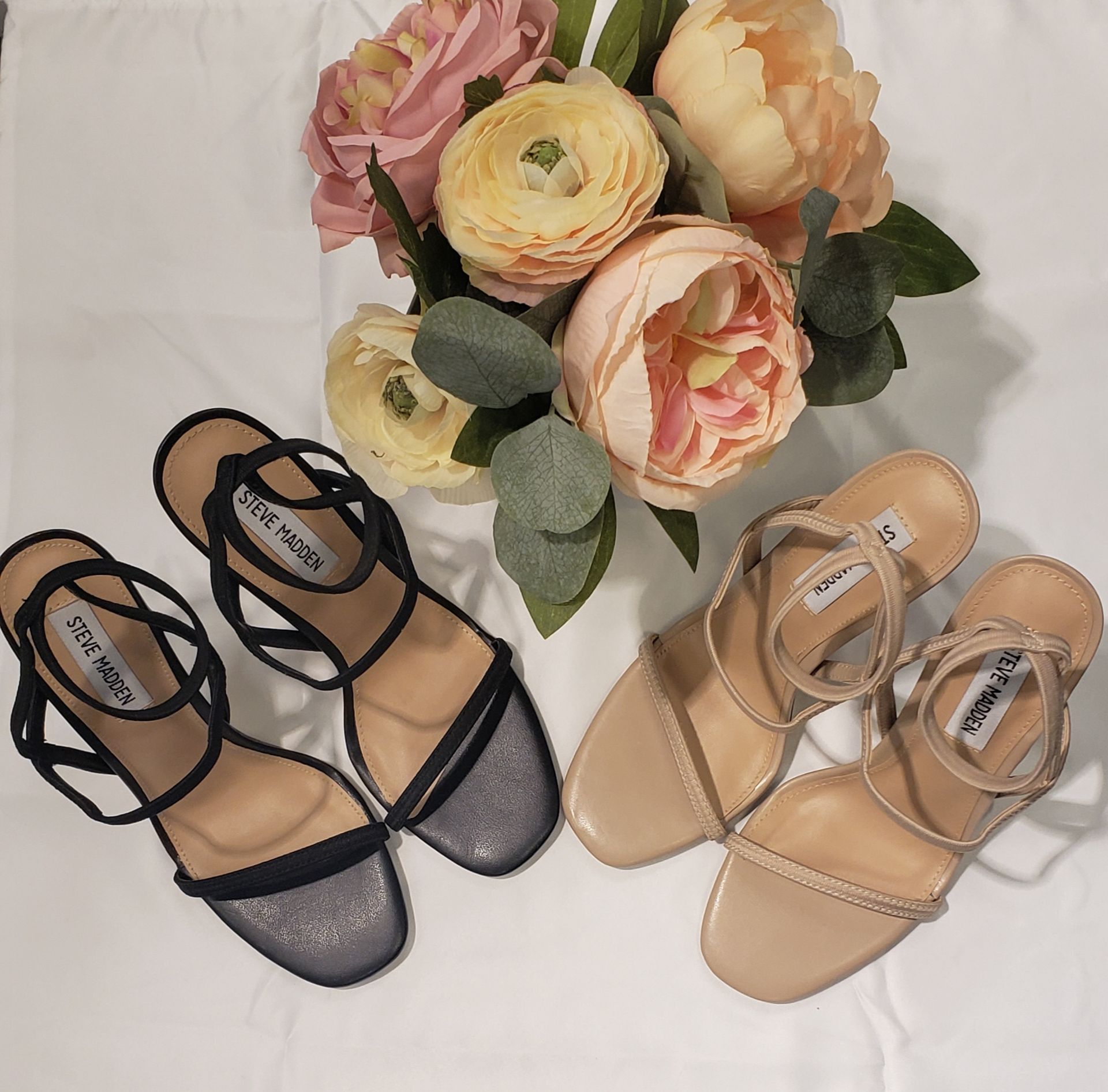 steve madden nectur stretch dress sandals