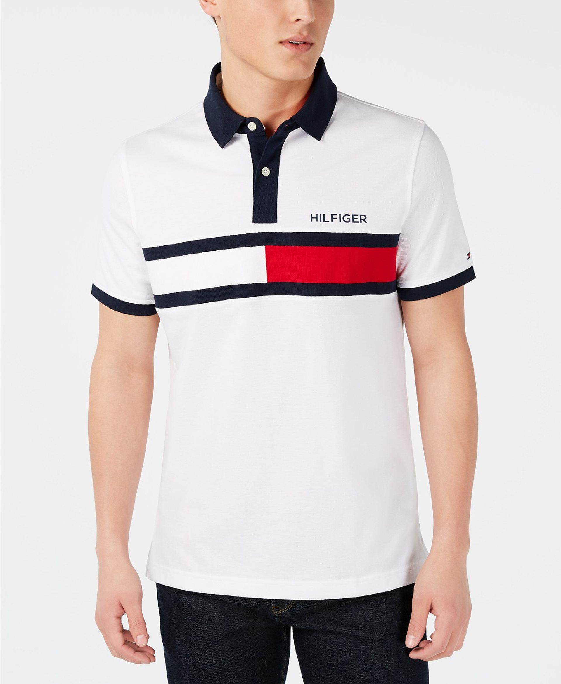 macy's tommy hilfiger mens polo