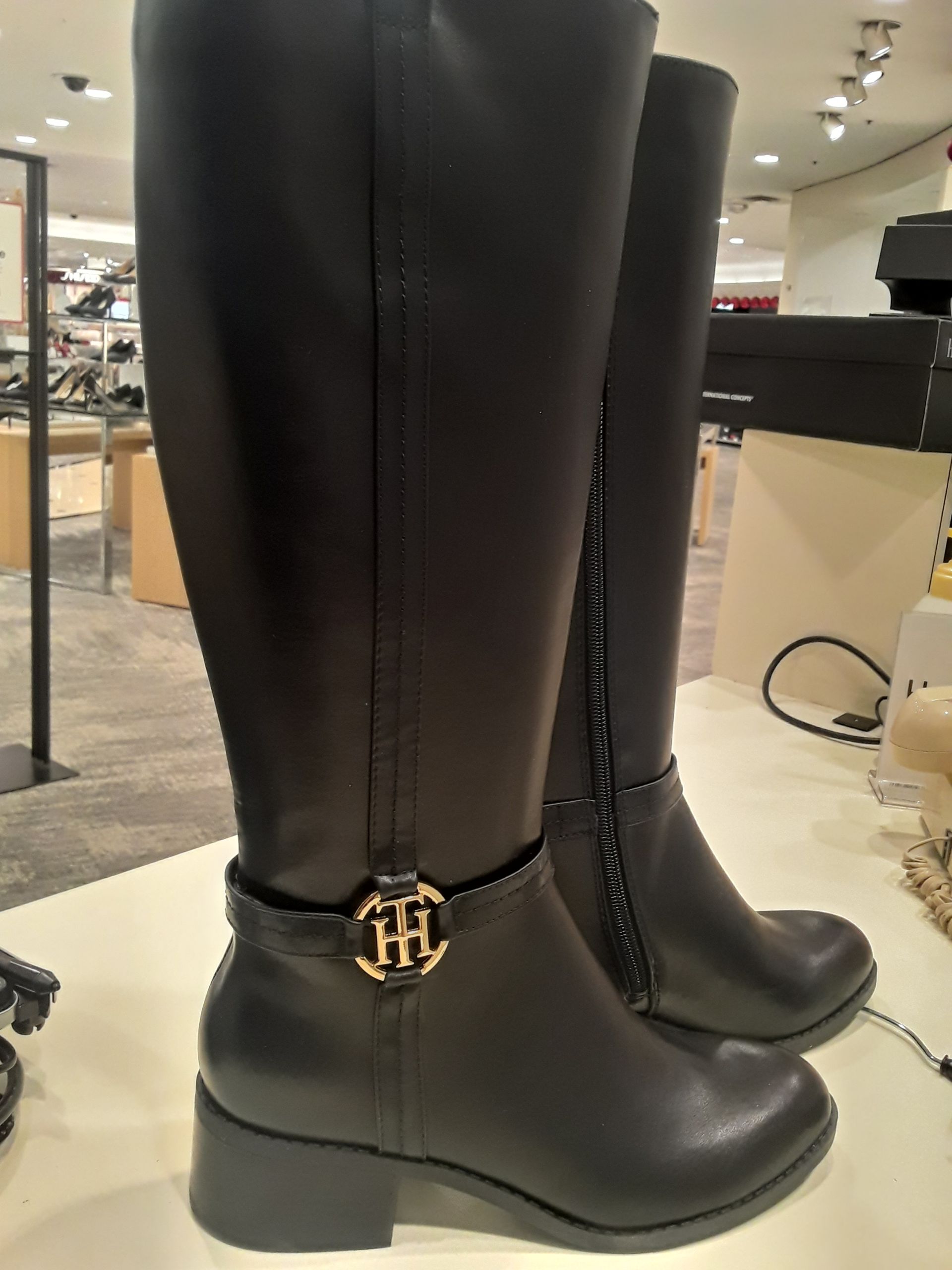macy's tommy hilfiger booties