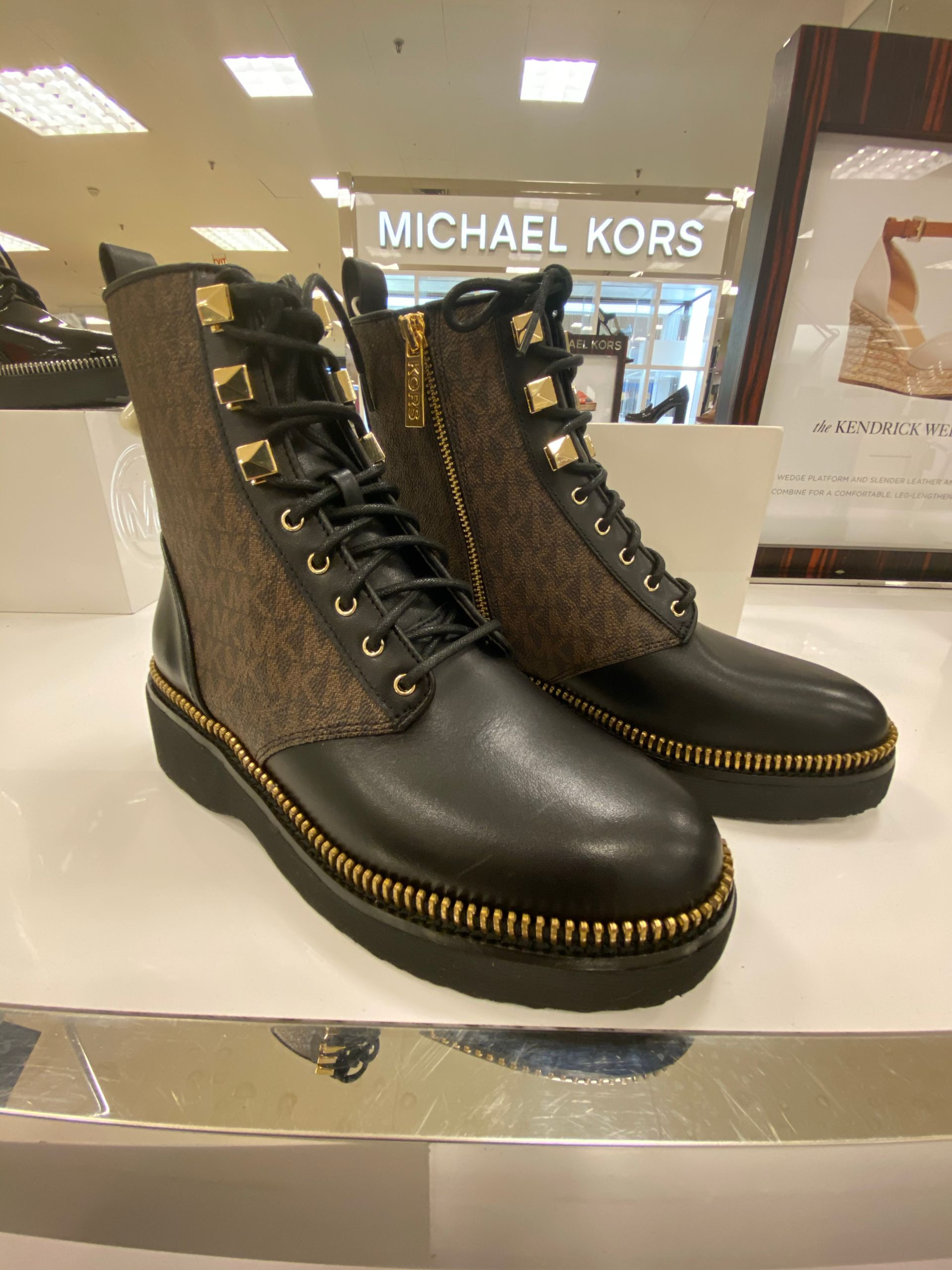 Michael Michael Kors Combat Boots 