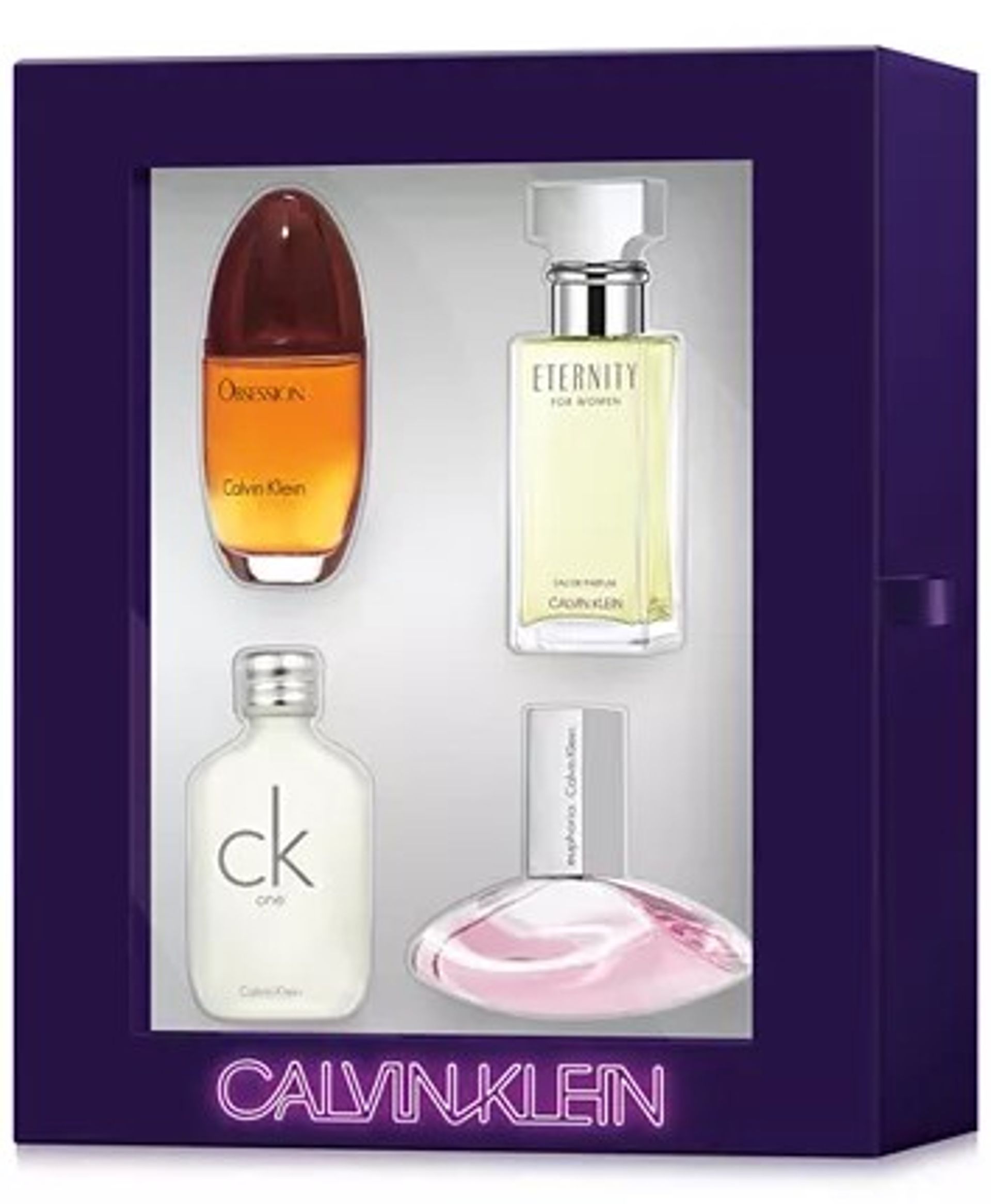 Black Friday Specials Calvin Klein 4-Pc. Women's Fragrances Gift Set -  Macys Style Crew