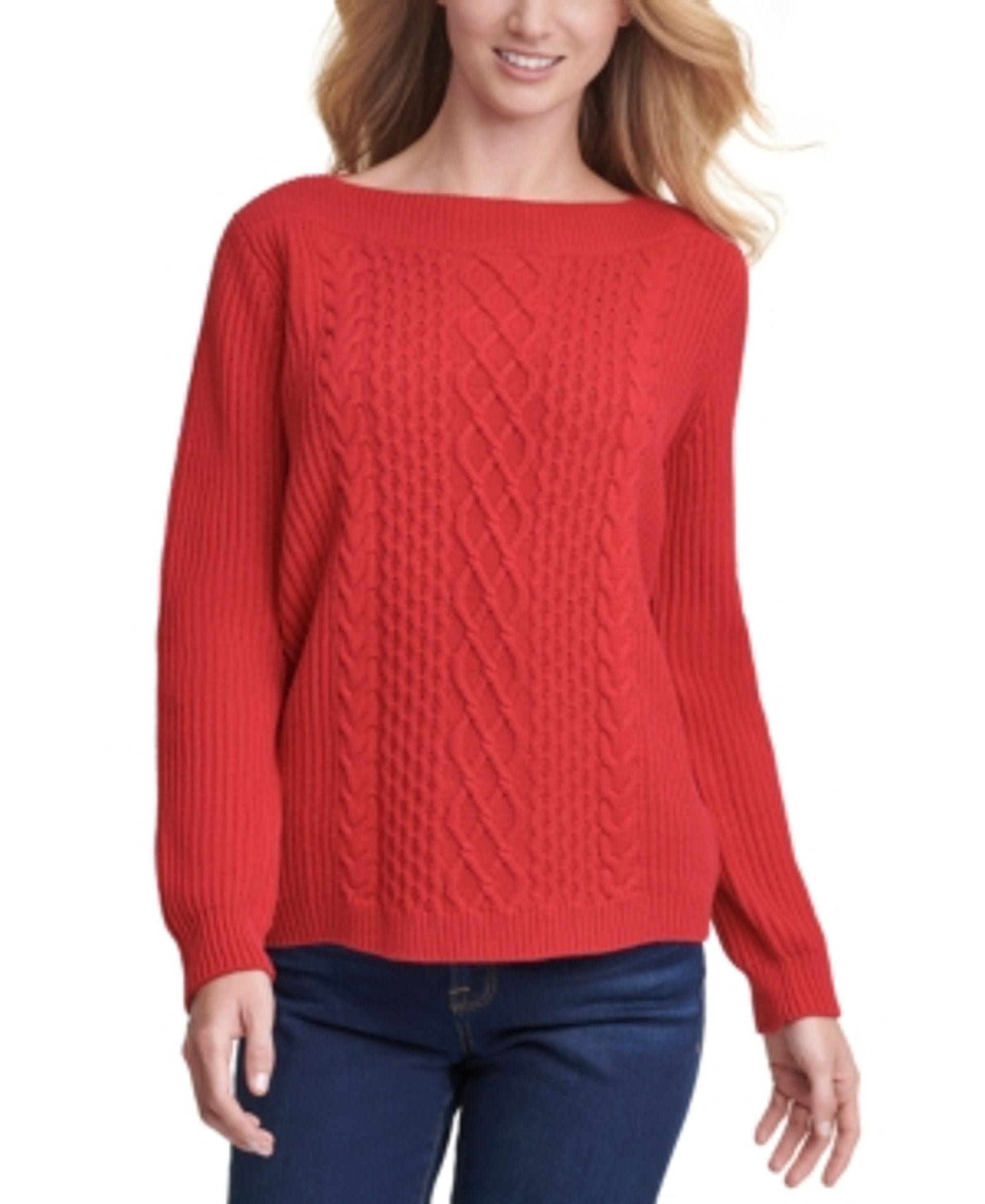 tommy hilfiger boat neck sweater