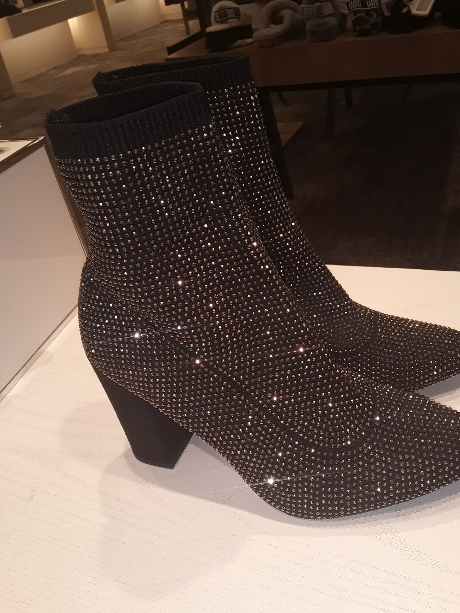 macy rhinestone boots