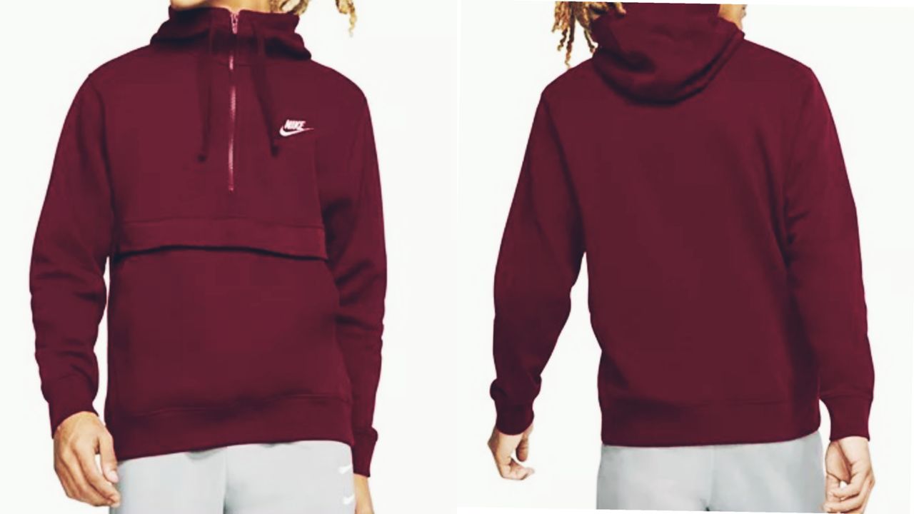 Nublado Colectivo País de origen Nike Men's Club Fleece Colorblocked Half-Zip Hoodie - Macys Style Crew