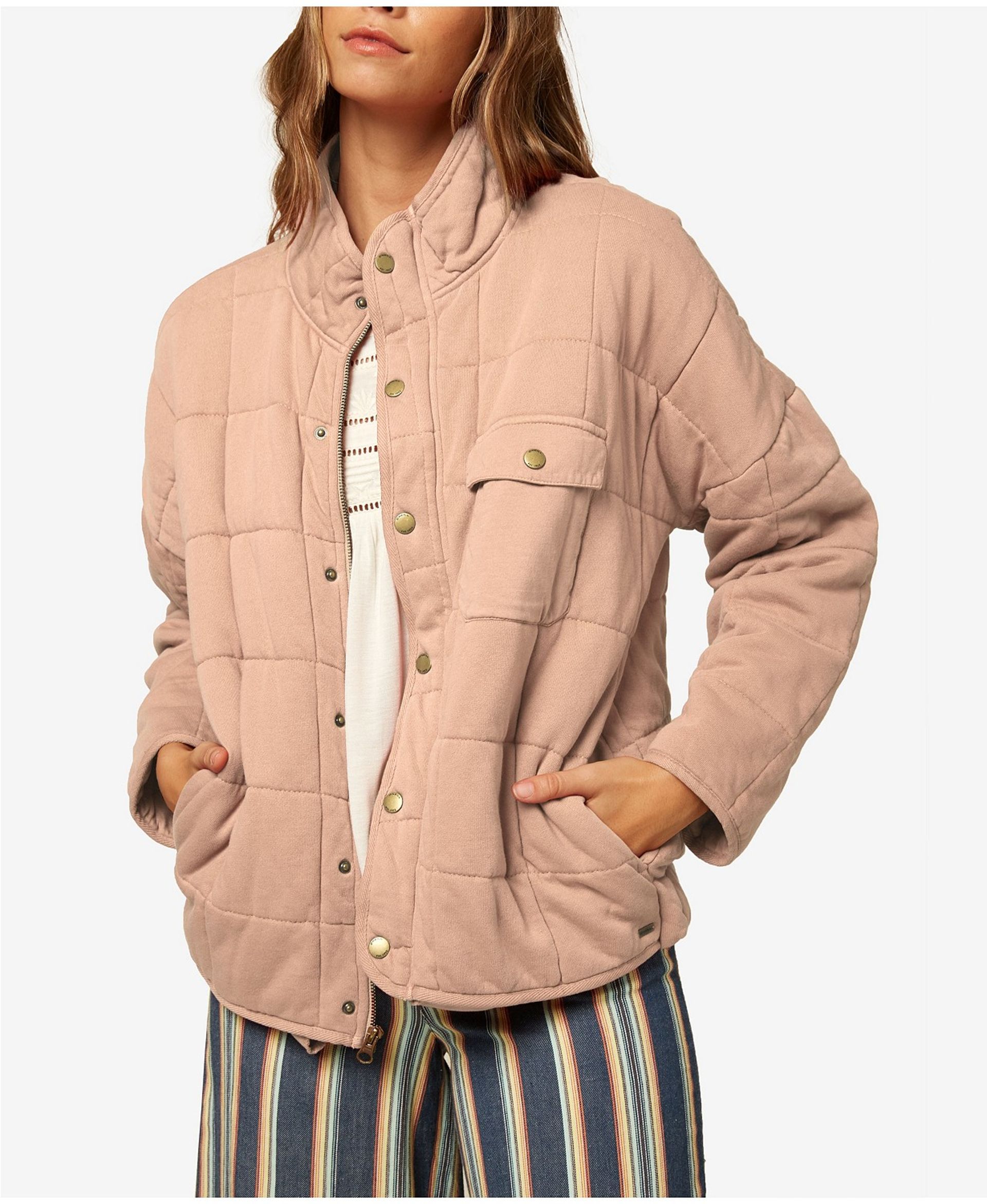 mable knit quilted jacket