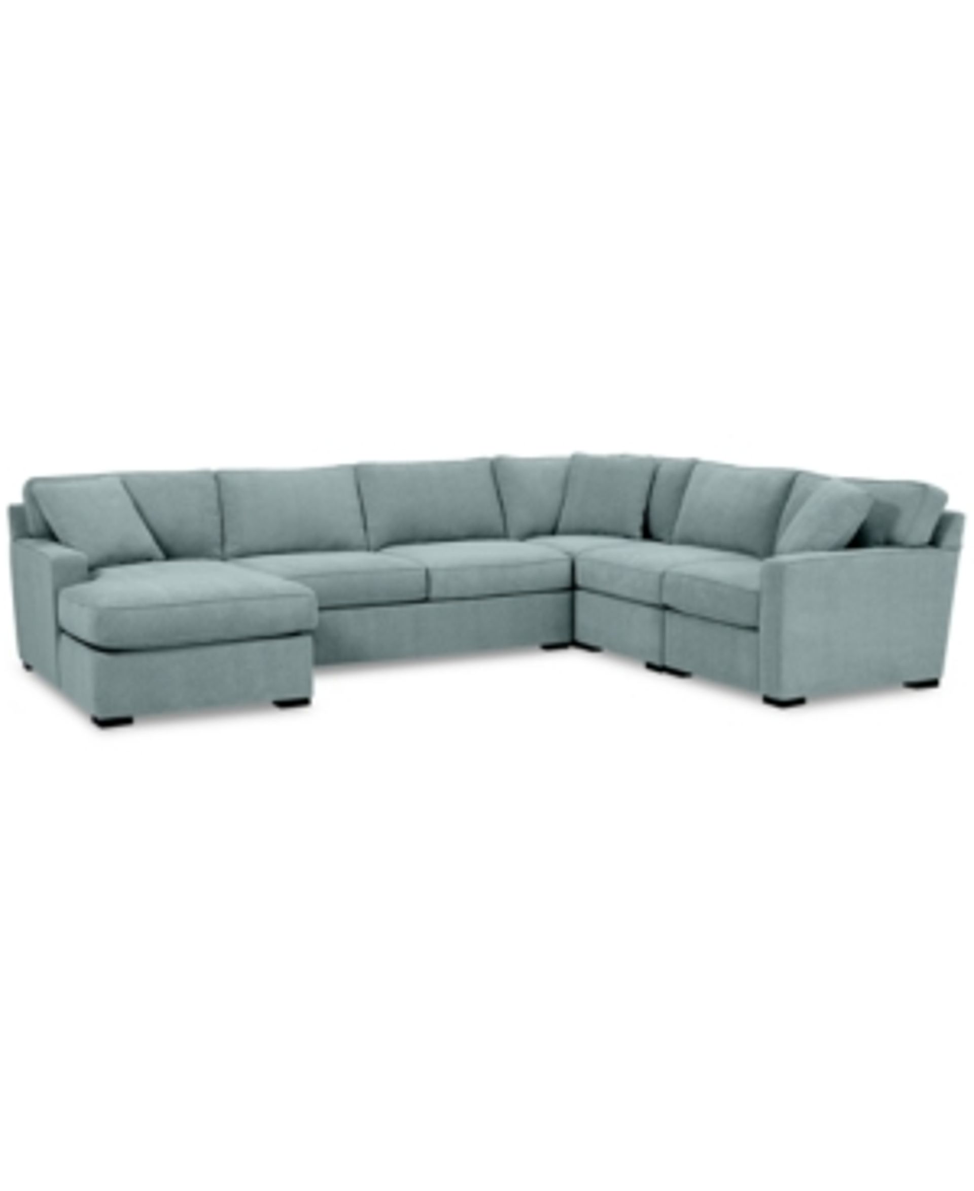 clearance chaise lounge on Radley 5 Piece Fabric Chaise Sectional Sofa Created For Macy S Macys Style Crew