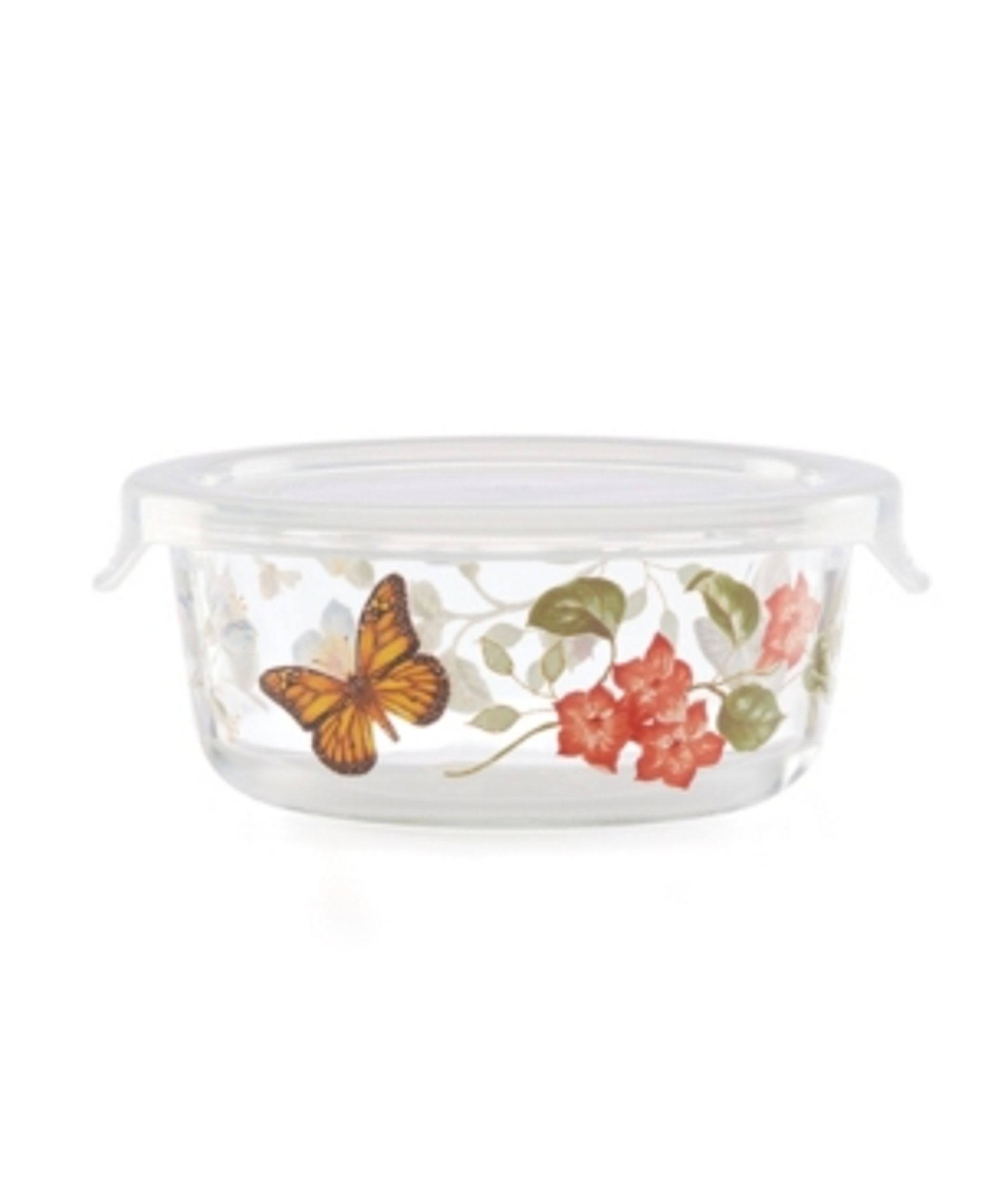 Lenox Butterfly Meadow Kitchen Small Round Food Storage Container Macys Style Crew